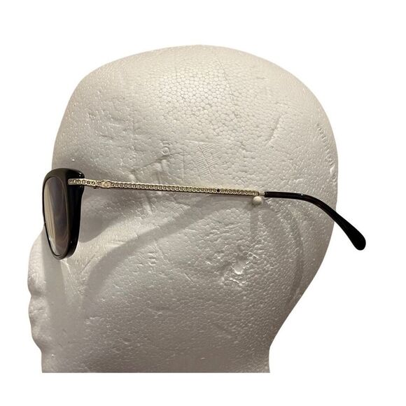 Chanel 3295B 714 CC Logo Eyeglasses Glasses Brown Havana w/ Swarovski Crystal 51 - Picture 6 of 14